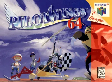 Pilotwings 64 (USA) box cover front